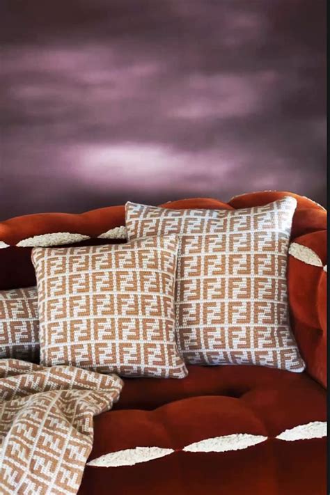 fendi blanket sale|Fendi cushions.